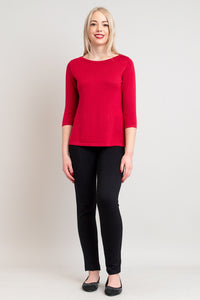 Betula Sweater, Lipstick, Bamboo Cotton - Final Sale