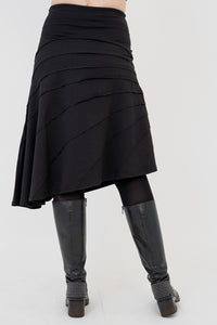 Beverly Skirt, Black, Bamboo