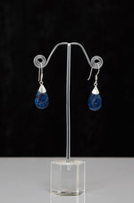 Blue Coral Earrings - 619