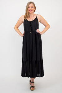 Boha Dress, Black