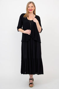 Boha Dress, Black