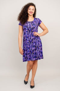 Callie Dress, Plum Rain, Bamboo