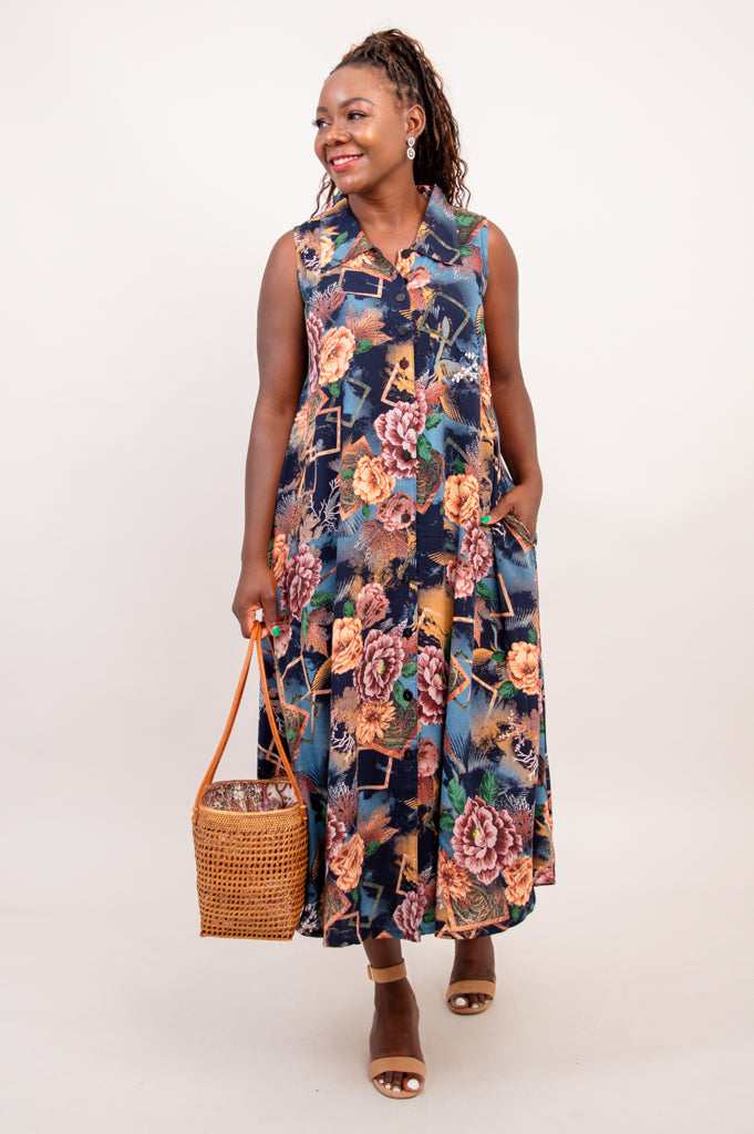 Cissy Dress, Ancient Garden – Blue Sky Clothing Co Ltd