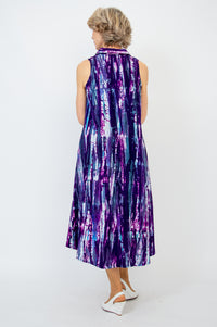 Cissy  Dress, Plum Rays