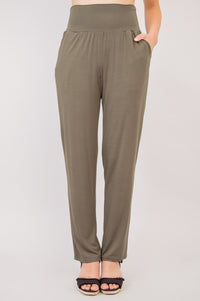 Clair Pant, Khaki, Bamboo