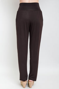 Clair Pant, Coffee, Bamboo