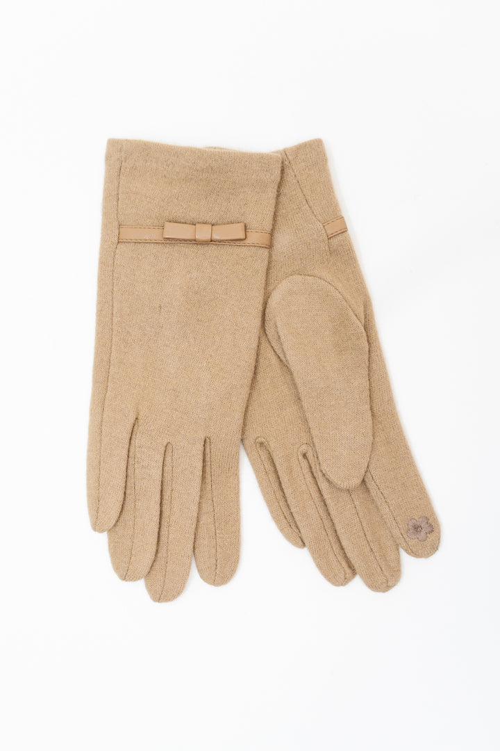 Wool Gloves, Coffee (Style 4)