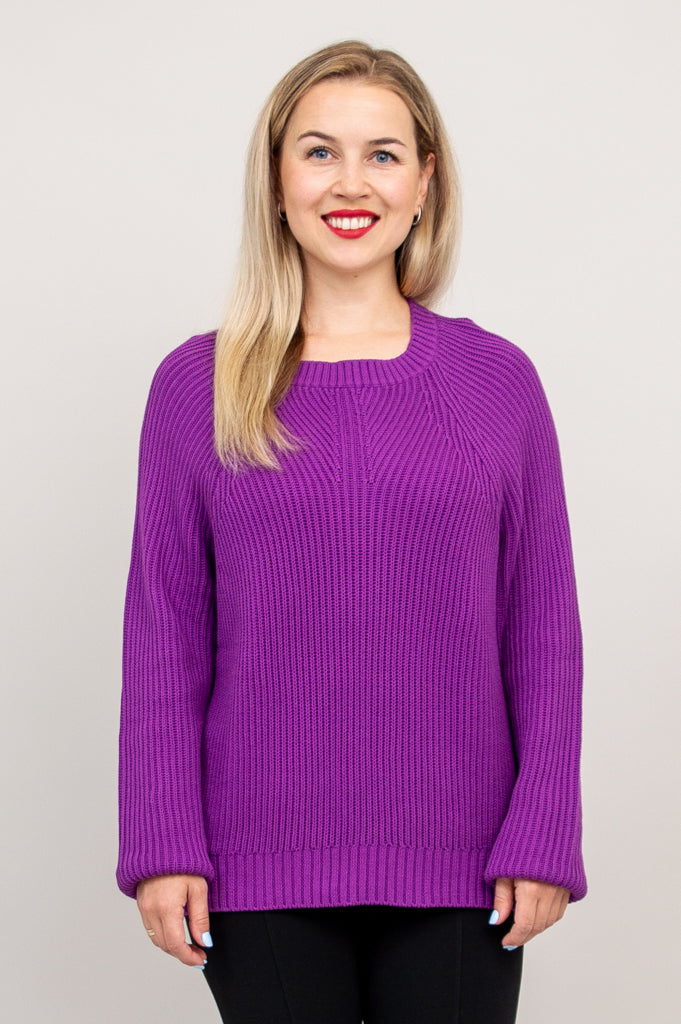 Davis Sweater, Purple