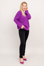 Davis Sweater, Purple