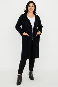 Delaney Jacket, Black, Cotton