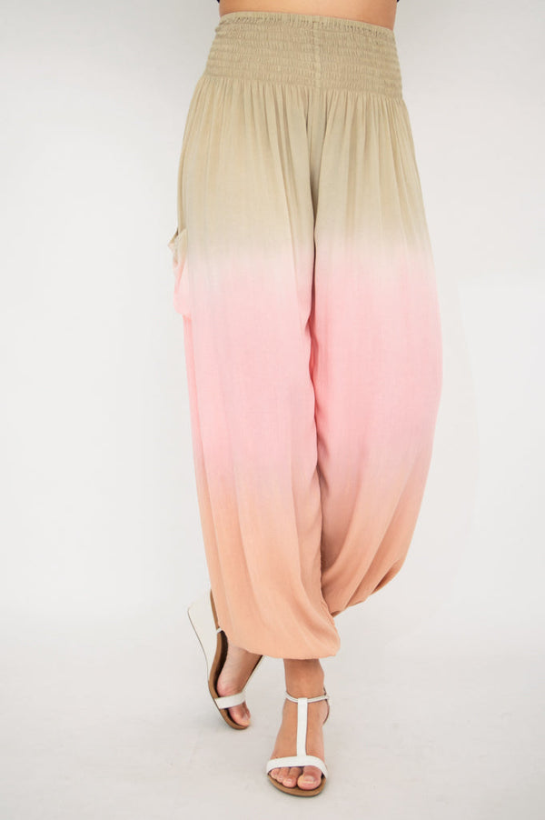 Embra Pant, Tan Dip-Dye