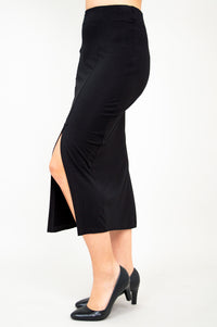 Eva Skirt, Black, Bamboo