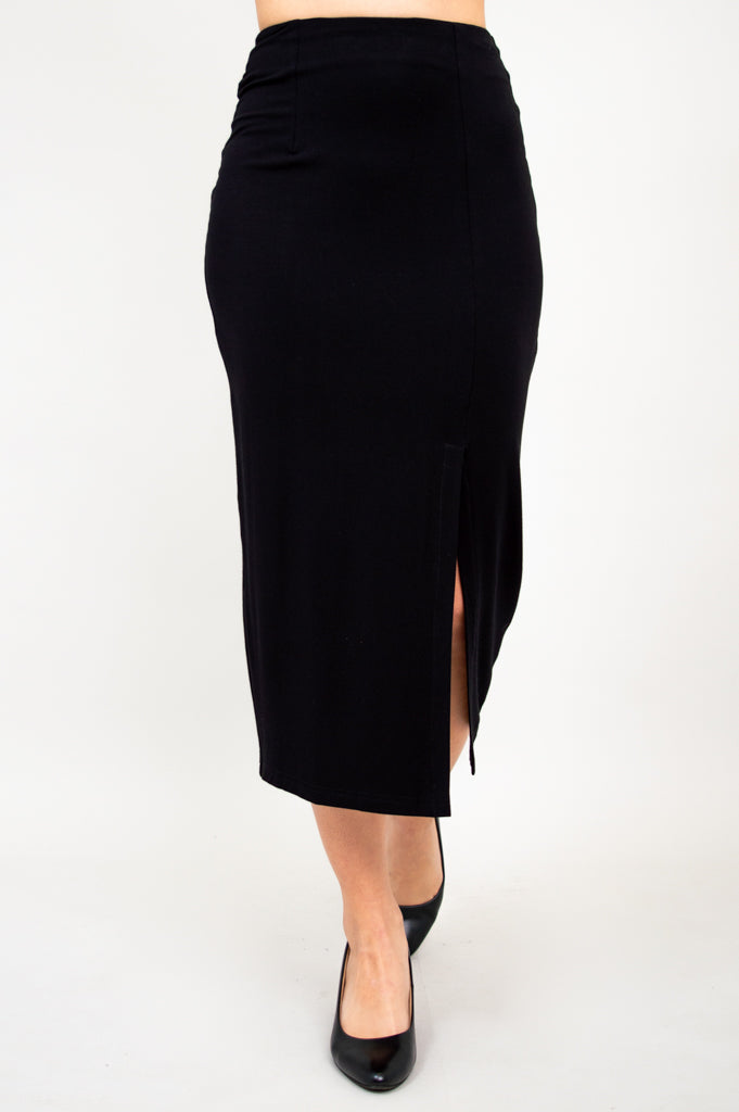 Eva Skirt, Black, Bamboo