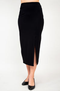 Eva Skirt, Black, Bamboo