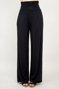 Gaylene Pant, Black, Bamboo