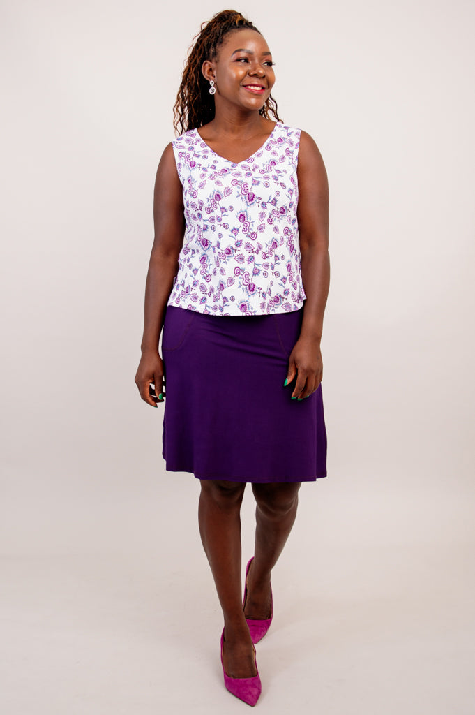 Havana Tank, Rajou, Linen Bamboo -Final Sale