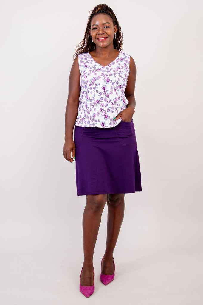 Havana Tank, Rajou, Linen Bamboo -Final Sale