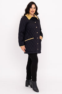 Hunan Coat, Black, Cotton