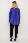 Jackie Long Sleeve, Midnight Leaves, Bamboo