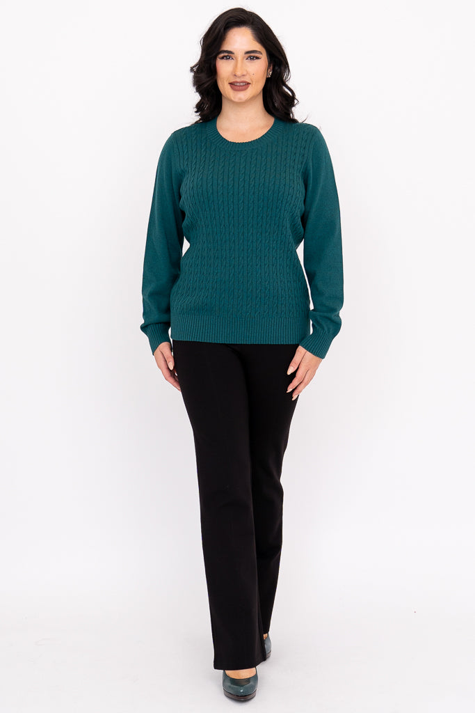 Jala Sweater, Teal, Cotton