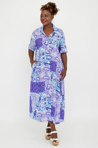 Jennifer Dress, Amiable, Linen Bamboo