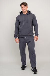 JoeJoe Hoodie, Charcoal, Cotton