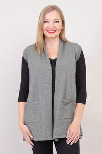 Jude Cardigan, Grey, Cotton