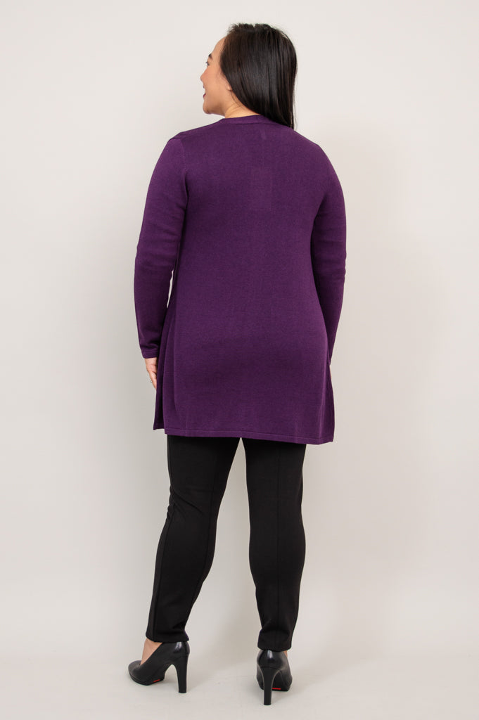 Justine Sweater, Royale, Bamboo Cotton