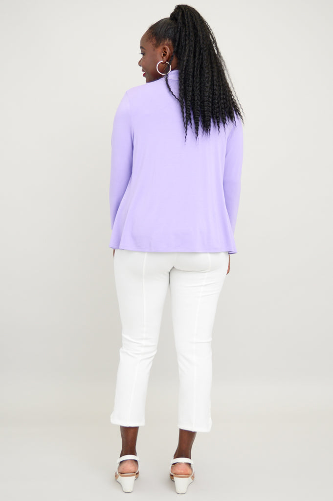 Kathy Jacket, Lavender, Bamboo