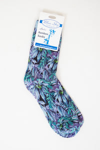 Ladies Bamboo Dress Socks, Assorted Prints