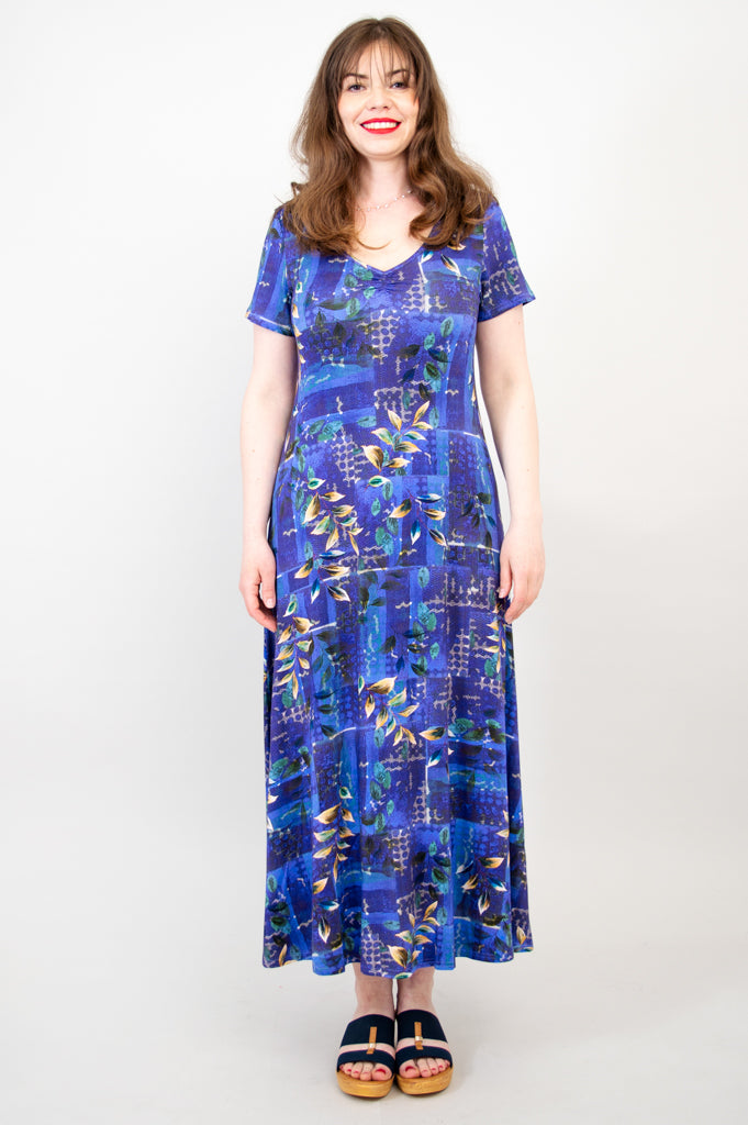 Lanai Dress, Winter Beauty, Bamboo - Final Sale