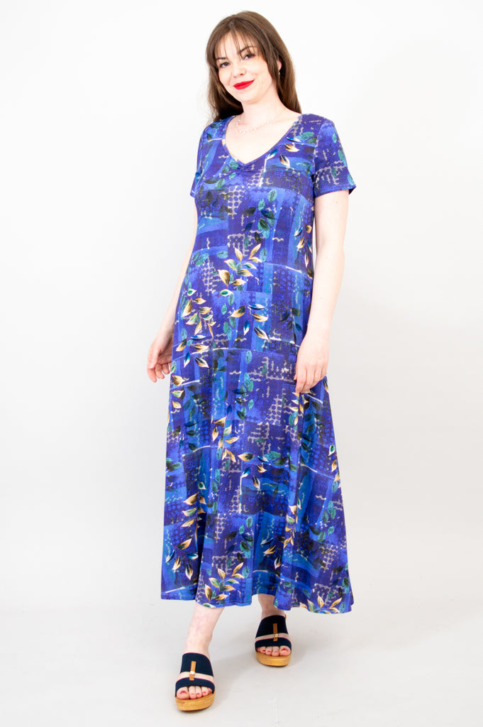 Lanai Dress, Winter Beauty, Bamboo - Final Sale