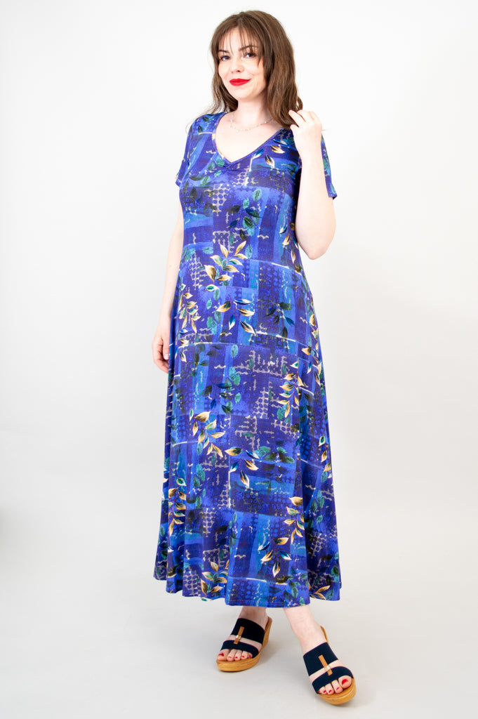 Lanai Dress, Winter Beauty, Bamboo - Final Sale