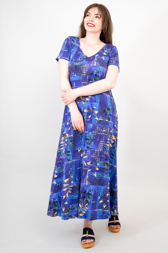 Lanai Dress, Winter Beauty, Bamboo - Final Sale