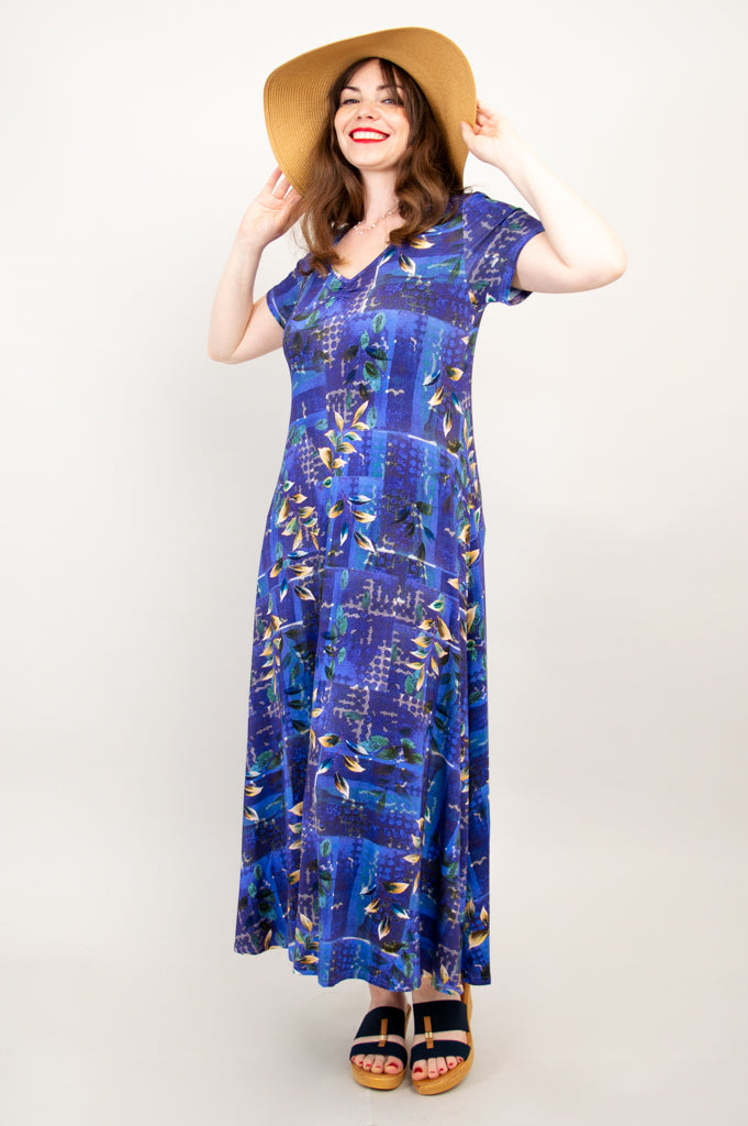 Lanai Dress, Winter Beauty, Bamboo - Final Sale