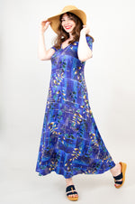 Lanai Dress, Winter Beauty, Bamboo - Final Sale
