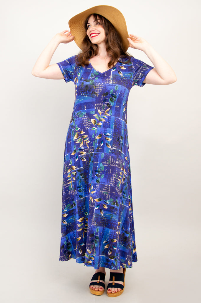 Lanai Dress, Winter Beauty, Bamboo - Final Sale