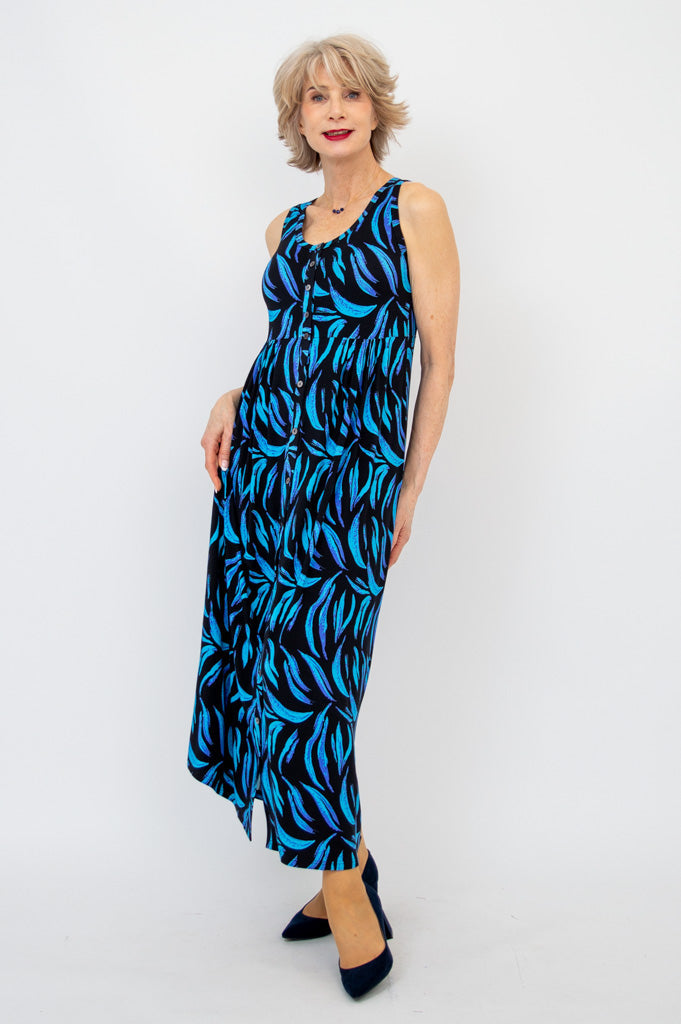 Liane N/S Dress, Cubana, Bamboo