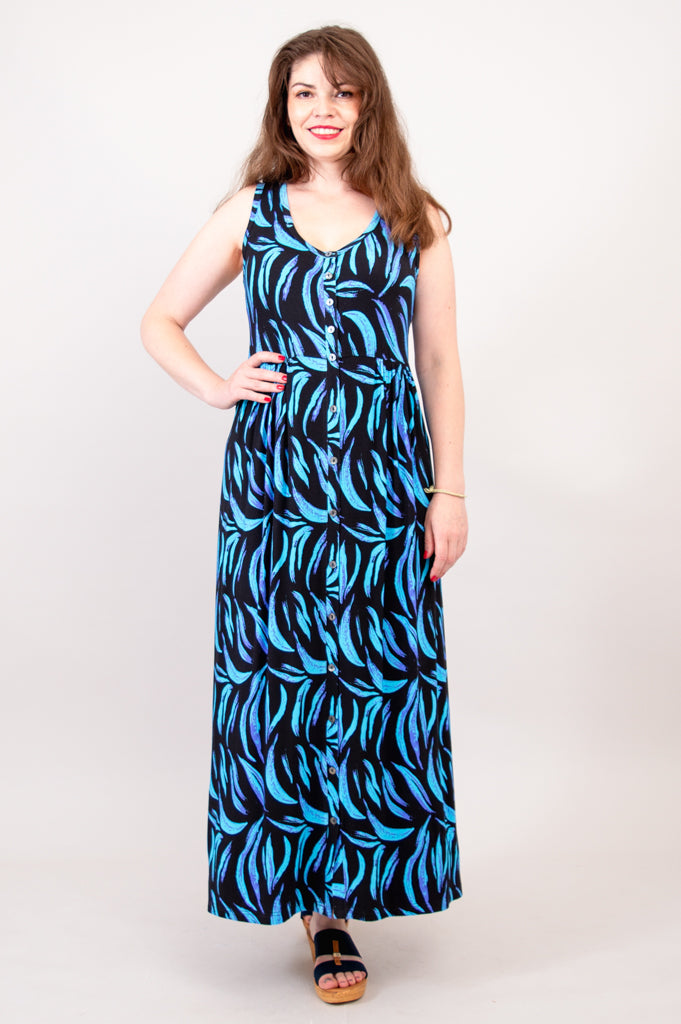 Liane N/S Dress, Cubana, Bamboo