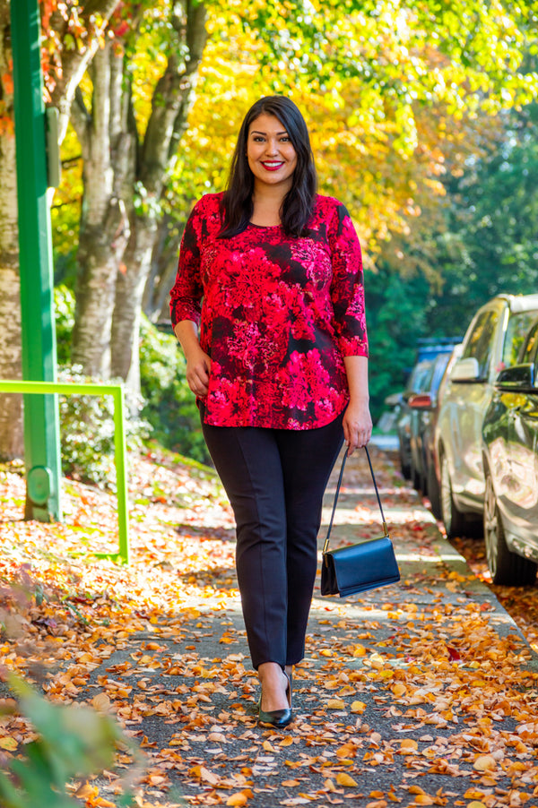 Jazz 3/4 Top, Normandy, Bamboo