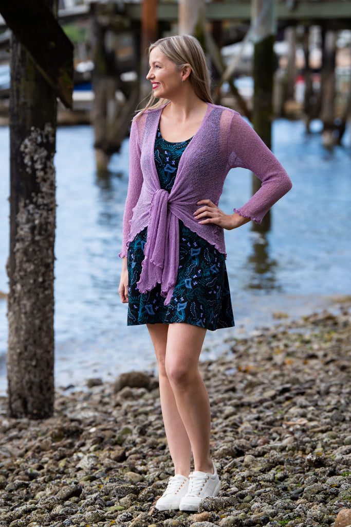 Long Shrug Turquoise One Size