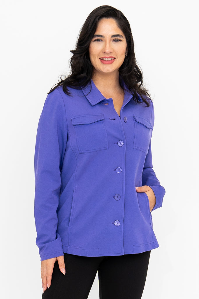 Lolo Jacket, Lavender, Modal