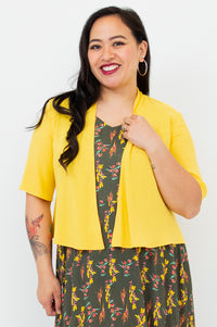 Lorela Jacket, Wallflower, Linen Bamboo