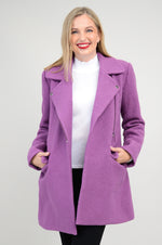 Lyon Coat, Lavender, Wool