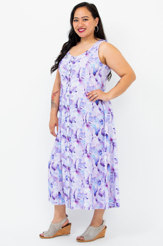 Madison Dress, Grace, Linen Bamboo