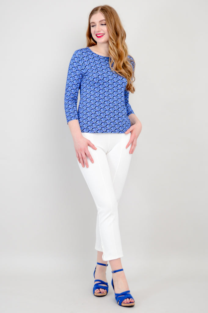 Margorie Top, Ditsy, Bamboo