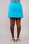 Melly Skort, Turquoise, Bamboo