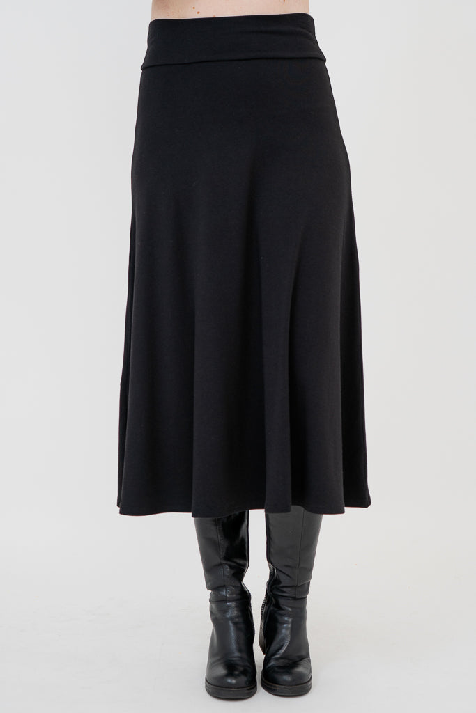 Miriam Skirt, Black, Bamboo