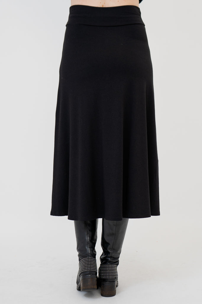 Miriam Skirt, Black, Bamboo