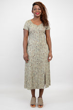 Morgan Dress, Ginko, Linen Bamboo